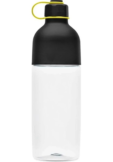 Mini Sarı-siyah Su Şişesi 80285a21215 Şeffaf