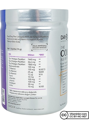 Day2day The Collagen All Body Toz 3 x 300 G