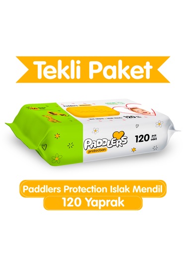 Paddlers Protection Islak Havlu 120 Yaprak