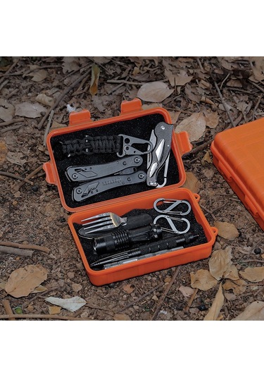 Aubyhe Siyah Dışarıda Kullanım Korumalı Depolama Kutusu - Su Geçirmez Ve Darbeye Dayanıklı, Pp Malzeme, 185x115x60mm