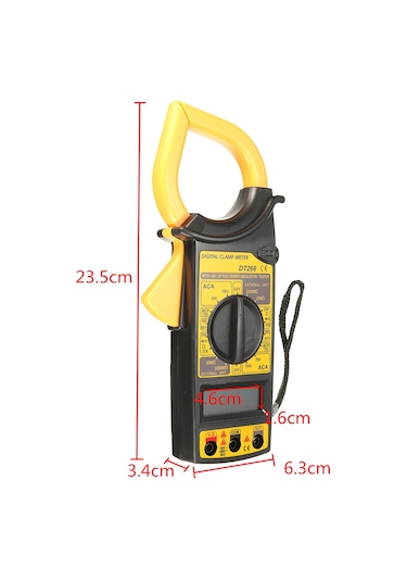 Pens Ampermetre Dt-266 Dijital Ekranlı Dt266 Pensampermetre