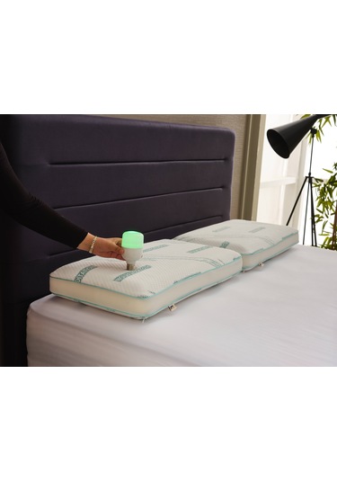 Dinlendirici Meditation Ortopedik Visko Yastık - Negatif Elektriklerden Arındıran Kumaş -anti Statik 1 Adet Çok Renkli