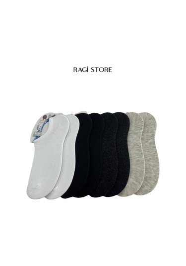 Ragi Store 8'li Sıfır Bilek Unisex Çorap Çok Renkli