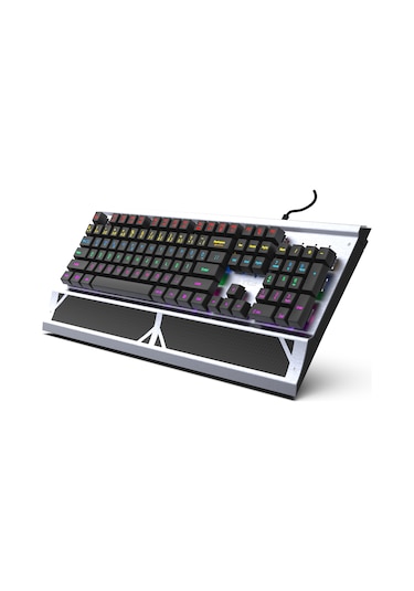 Inca IKG-444 Ophira Usb Kablolu Blue Switch RGB Mekanik Gamig Türkçe Q Klavye