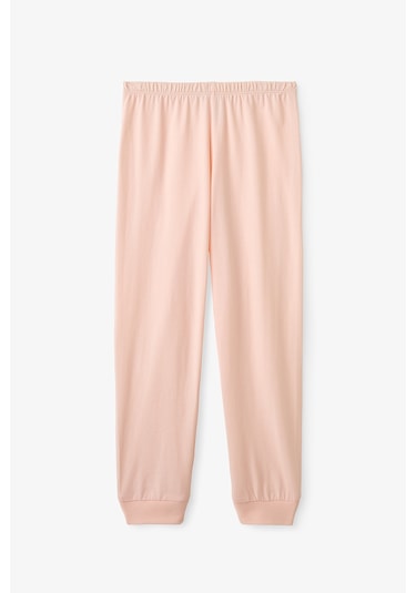 Penti Ekru Kız Çocuk Fast Cat Pamuklu 2'li Pijama Takımı