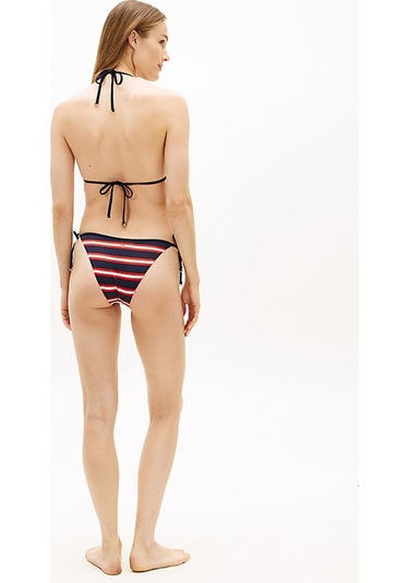 Tommy Hilfiger Kadın Triangle Bikini Üstü-14784 Lacivert