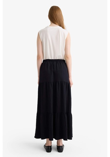 Defacto A Kesim Maxi Etek G0196ax25aubk81 Siyah