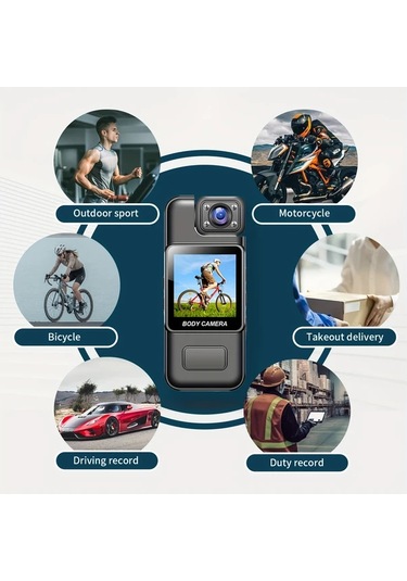 Dashanshop M11 Dv Kamera 1080p Hd Spor Kamerasi 180 Derece Donen Lens Lcd Ekran Gece Gorusu 7 Saat Pil Seyahat Bisiklet Icin Portatif Dijital Kamera