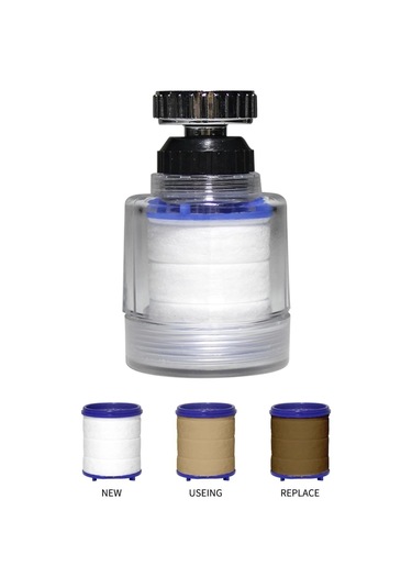 Mintev Su Tasarruflu Ve Kireç Önleyici Filtreli 360 Derece Döner Musluk Başlığı