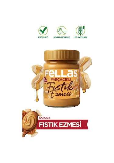 Fellas Ballı Fıstık Ezmesi 300 G