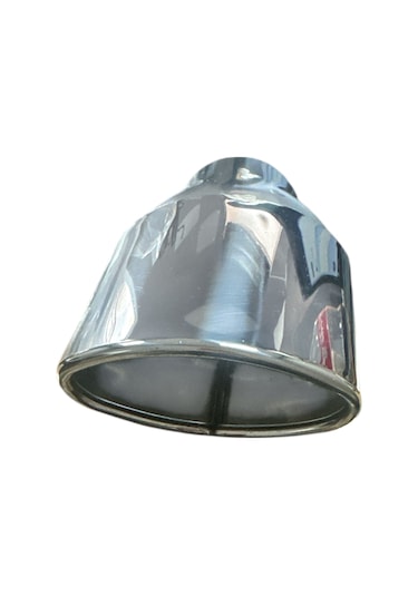 120 Lik Tekli Egzoz Ucu Oval, 120 Mm Oval Egzoz Ucu Eğik Model