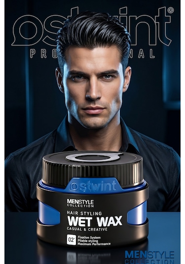 Ostwint Menstyle Collection Profesyonel Saç Şekillendirici Wet Wax 150 ML