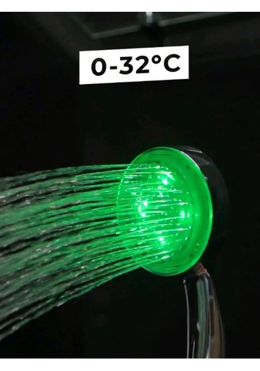 Zeın Aydınlatmalı Duş Başlığı 99888983 Krom