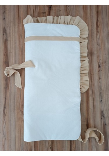 Bebek Battaniyesi Kundağı %100 Pamuklu İnci Waffle Kumaş Yenidoğan Hastane Çıkışı Hediyelik Örtü Kahverengi