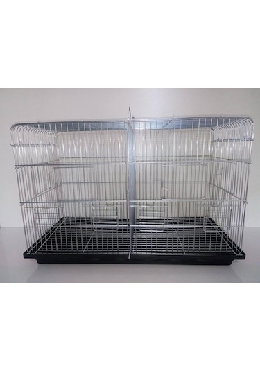 Ortadan Bölmeli Tabanlı Izgaralı Çifthane Üretim Kafesi Salma