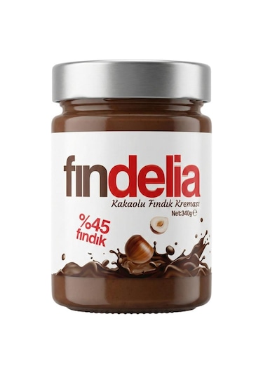 Fındelia Kakaolu Fındık Kreması 340 Gr