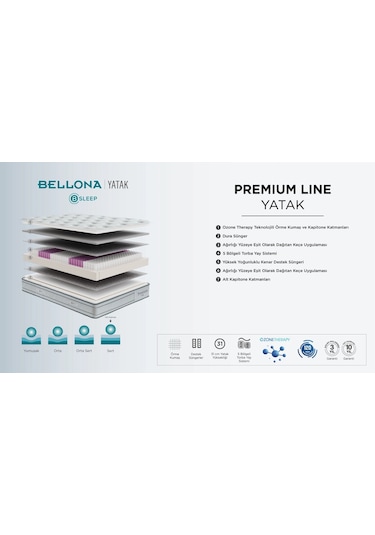 Bellona Premium Line Yatak 160 x 200