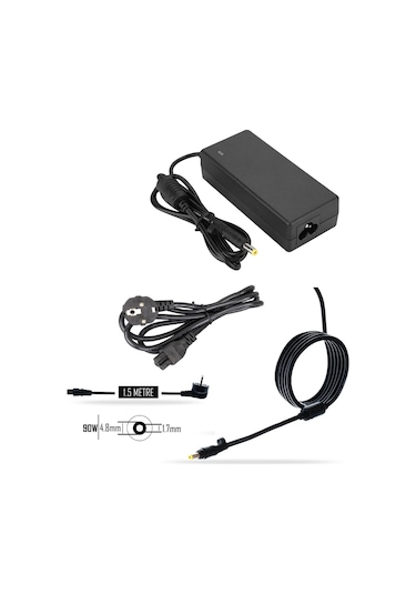 Notebook Adaptör - 90w - Casper Nirvana X500.1005-b700x-g-f Muadili İle Uyumlu