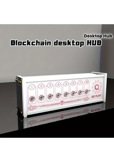 Willowhaven Junehome 8 Portlu Usb Masaüstü Hub Beyaz - Bağımsız Anahtarlar Ve Usb Güç