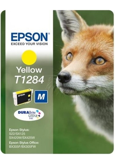Epson Bx305 Sx125 425 Yellow Sarı Mürekkep Kartuş T12844022