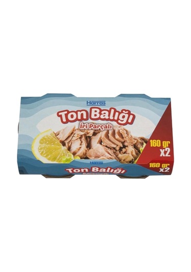 Iri Parçalı Ton Balığı 2 X 160 Gr