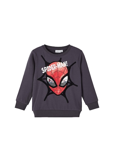 Name It Spiderman Antrasit Erkek Çocuk Sweatshirt 13221195 001 Antrasit