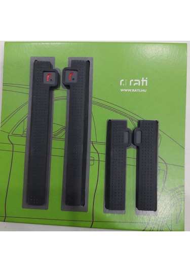 Üniversal Kapı Bademi Kapı Koruma Kapı Darbe Emici Siyah