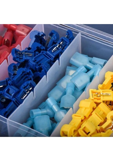Quick Splice Connector - Bağlantı Konnektörü - 3 Boy 60 Adet Set