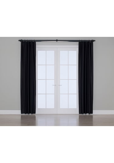 Blackout Fon Perde Siyah Karartma Özellikli Siyah