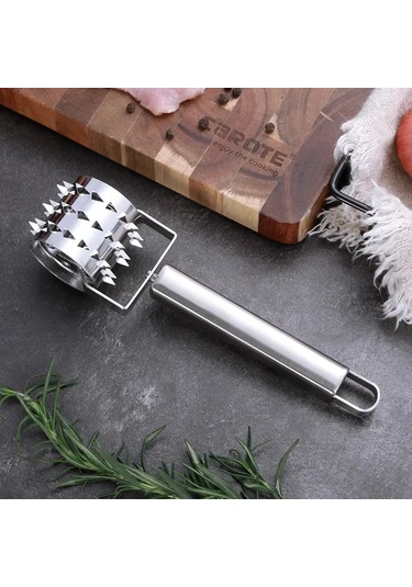 Liangmei 1 Adet Paslanmaz Çelik Et Tenderizer Kıyıcı Rulo Çekiç Inox