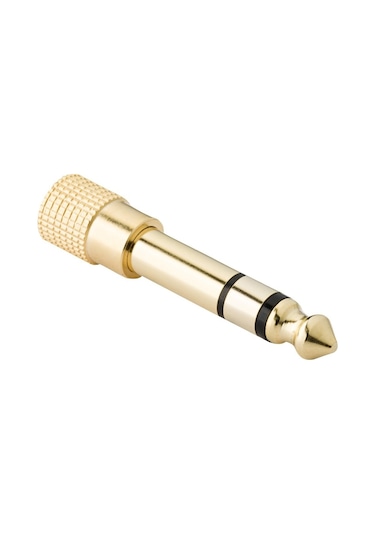 Electroon 3.5Mm To 6.3Mm Stereo Çevirici Fiş Gold