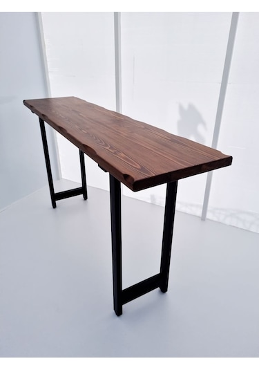 Bintaşmobilya Kütük Bar Masası 200X50.Cm