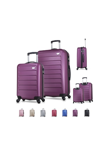 My Valice Ruby Abs 2'Li Valiz Seti (Kabin Ve Büyük)