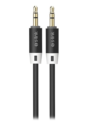 S-link Sl-sp70 1m Siyah 3.5mm Stereo Ses Kablosu