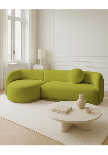 Lucas Modüler Köşe Takımı & Uzanmalı Köşe Sarı