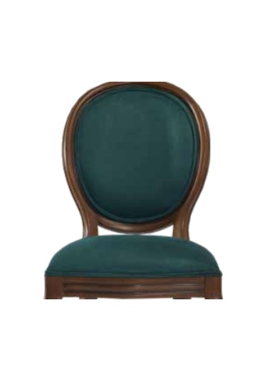 Bengimobilya Sandalye Zus016 Madalyon Model Kayın Ince Torna Aslan Ayak Parla