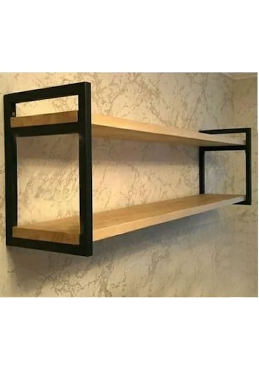 Arles Düzenleyici Organizer Dekoratif Mutfak Banyo Rafı Baharatlık Siyah