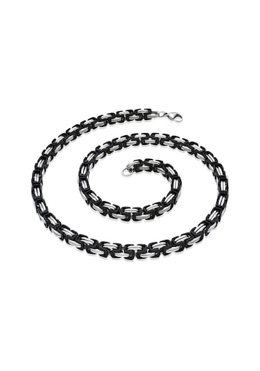 Kral Erkek Çelik Zincir Kolye 5 Mm 55 Cm 5 Renk Ck11 Beyaz