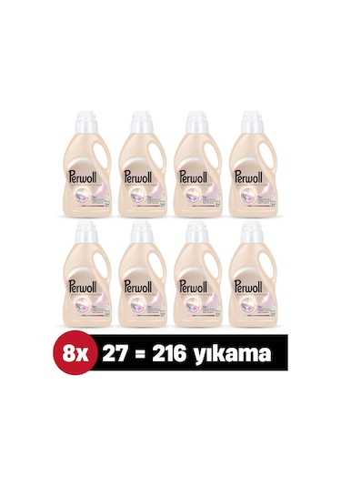 Hassas Bakım Sıvı Çamaşır Deterjanı 8'li Set 1480 Ml 216 Yıkama