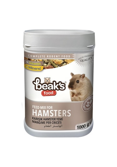 Beaks Karışık Hamster Yemi 1000  Gr