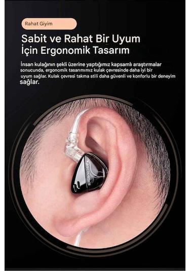 Kz Lıbra X Versiyon Iem Kulak Içi Kulaklık Mikrofonlu Libra X