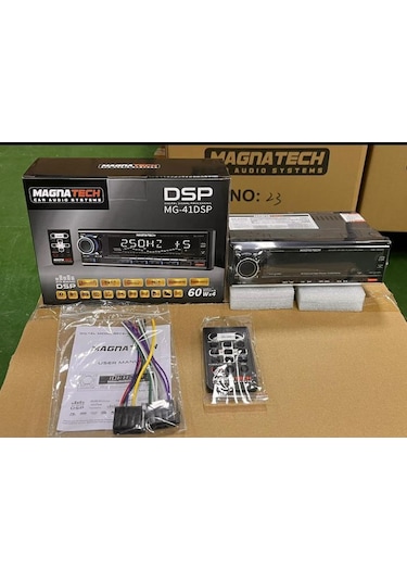 Magnatech Dsp İşlemcili 3amfi Çıkışlı Teyp