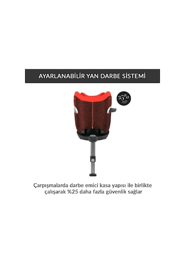 Cybex Sirona Zi Isize Plus (Soho Grey) 360 Derece Dönen Adac Ödüllü Isofix Bebek Oto Koltuğu 0-18 Kg