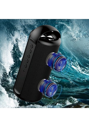 Fortunelane Zealot S36 Bluetooth Hoparlör - Ipx7 Su Geçirmez, 20w Ses, Rgb Işıklı, 40 Saat Süre