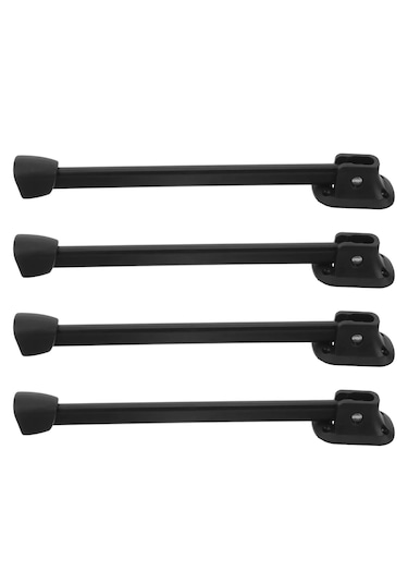 Microcase 25 Cm Metal Katlanabilir Masa Ve Sehpa Ayak Takımı 4 Adet - Al5058 Siyah