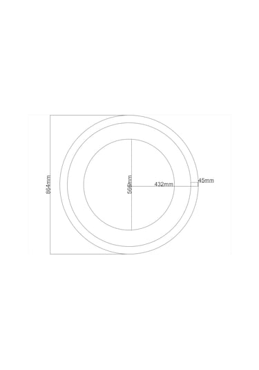 Motifpiyer Lamba Tavan Göbeği Dc-21-c- 86cm Çap