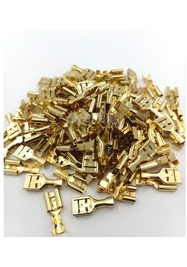 9.5mm Tırnaksız 100 Adet Büyük Dişi Fiş Sf3d