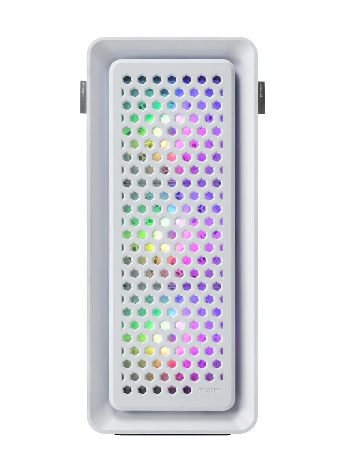 Fsp Cut593 Series Full Tower Computer Case Dual Tempered Glass Side Panel 140mm Argb Fan X4 Cut593p