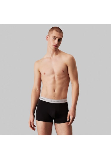 Calvin Klein Icon Strech Erkek Siyah 3'lü Boxer 026 Lv00nb4392 Siyah