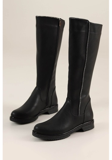 Trender Siyah Kadın Çizme 173-1965 Siyah